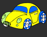 Desenho Carro de brinquedo pintado por o  meu  carrinho