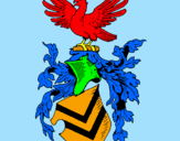 Desenho Escudo de armas e águia pintado por gabriel viicius 00