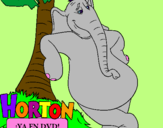 Desenho Horton pintado por dyessika
