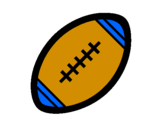 Desenho Bola de futebol americano II pintado por  PEDRO