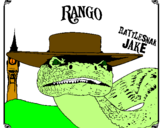 Desenho Rattlesmar Jake pintado por renato