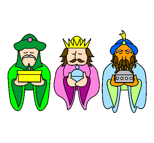 Desenho Os Reis Magos 4 pintado por joao lima