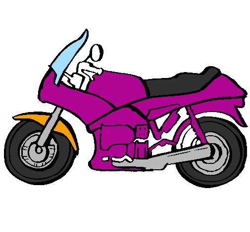 Desenho Motocicleta pintado por JHONATAS