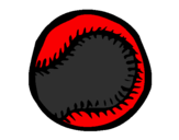 Desenho Bola de basebol pintado por morgana