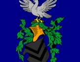 Desenho Escudo de armas e águia pintado por rodri