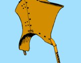Desenho Capacete de cavaleiro  pintado por Luana