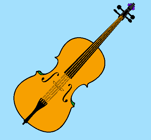 Desenho Violino pintado por TIAGO