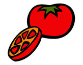 Desenho Tomate pintado por MarlonF