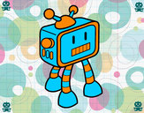 Desenho Robot TV pintado por Danny90