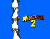 Desenho Madagascar 2 Pingüinos pintado por RODRIGO