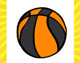 Desenho Bola de basquete pintado por arthur01