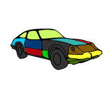 Desenho Carro desportivo pintado por leandro6