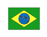 Desenho Brasil pintado por alefempn