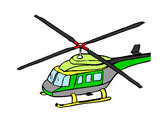 Desenho Helicoptero  pintado por romulo