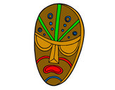 Desenho Máscara zangada pintado por istal