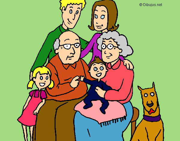 Desenho Família pintado por catarina35