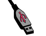 Desenho USB pintado por Meme