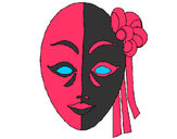 Desenho Máscara italiana pintado por Paolaedu