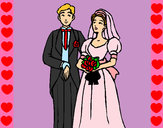 Desenho Marido e esposa III pintado por Larissa_s2