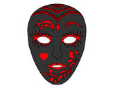 Desenho Máscara pintado por -Ariele-