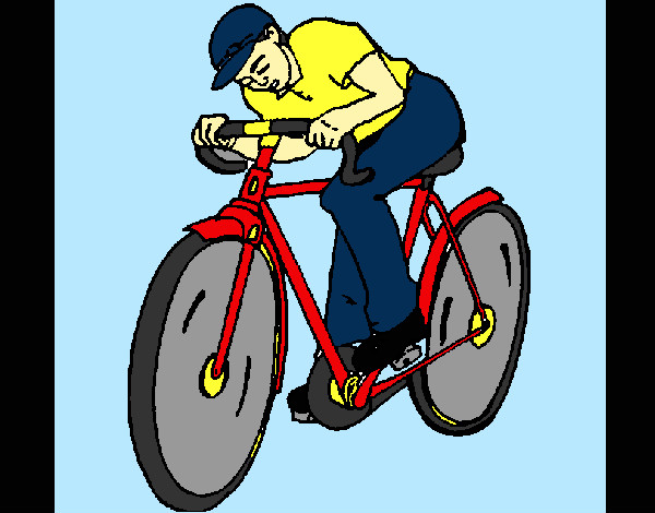 Desenho Ciclismo pintado por Leozinho