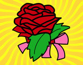 Desenho Rosa, flor pintado por patyjoel