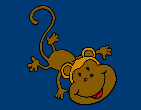 Desenho Macaco encantador pintado por MURILOMS