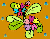 Desenho Flores 4a pintado por ryttabr