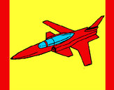 Desenho Jet pintado por fortinho