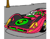 Desenho Automóvel número 5 pintado por mathe