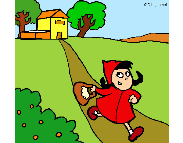 Chapeuzinho Vermelho-Levando a Cesta Pra Vovó