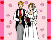 Desenho Marido e esposa III pintado por Adry