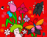 Desenho Fauna e Flora pintado por andrieli