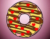 Desenho Donut pintado por ImShampoo