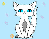 Desenho Gato persa pintado por gabriela86