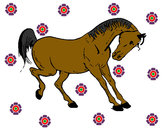 Desenho Cavalo a dançar pintado por arthurlind
