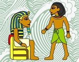 Desenho Os reis egípcios pintado por ImShampoo