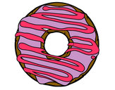 Desenho Donut pintado por Melanie