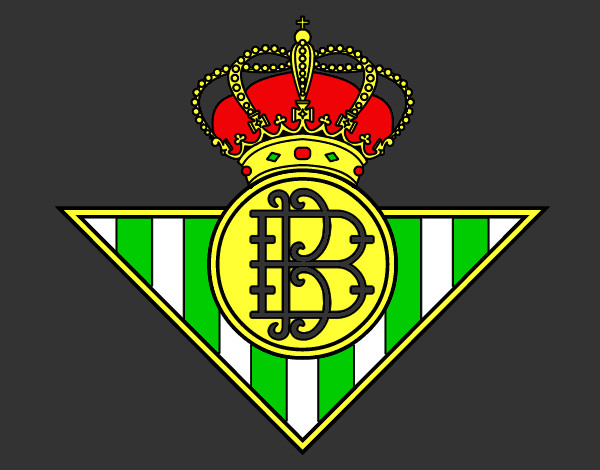 Desenho Emblema do Real Betis Balompié pintado por Luisao