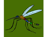 Desenho Mosquito pintado por ASSUNCAO