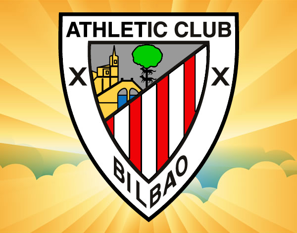 Desenho Emblema do Athletic Club pintado por Luisao