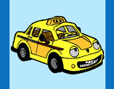 Desenho Herbie Taxista pintado por gustavo137