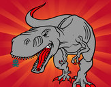 Desenho Tiranossaurus Rex aborrecido pintado por osielvitto