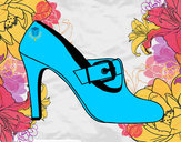 Desenho Sapatos elegantes pintado por liara