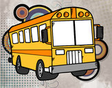 Desenho Auto escolar pintado por vito
