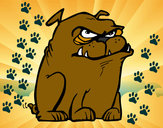 Desenho Cão com raiva pintado por lhenrique3
