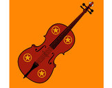 Desenho Violino pintado por nelson7894