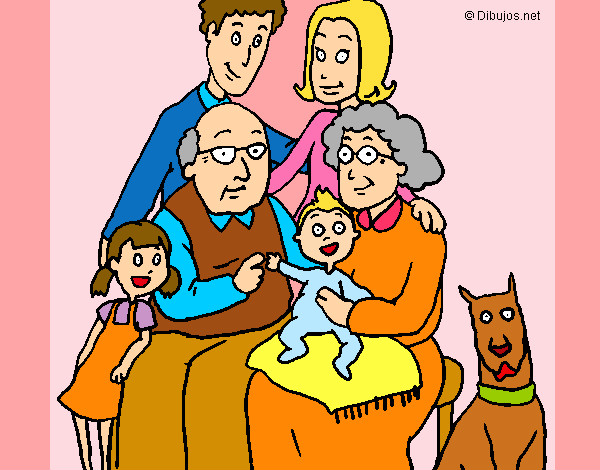 Desenho Família pintado por lilice20