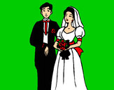 Desenho Marido e esposa III pintado por SARAH-