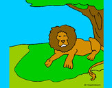 Desenho O Rei Leão pintado por Julia_Otsu